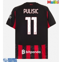 AC Milan Christian Pulisic #11 Domaci Dres 2025-26 Kratak Rukav